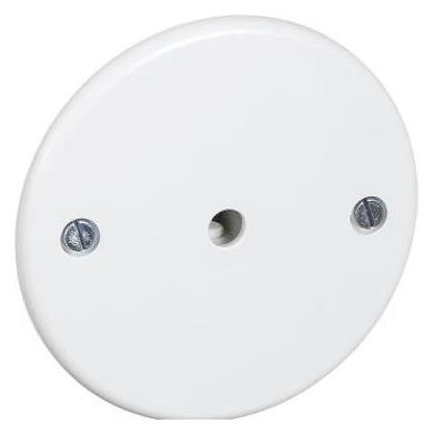 LK Abdeckung Steckdose mit Entlastung, Weiss- In Tasche für DIY (AAK182A02721L)