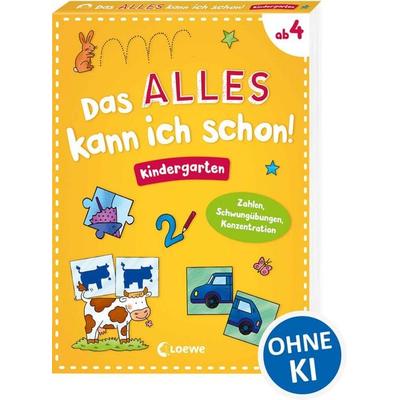 Das alles kann ich schon! - Kindergarten, Taschenbuch von , Loewe, 978-3-7432-1086-8