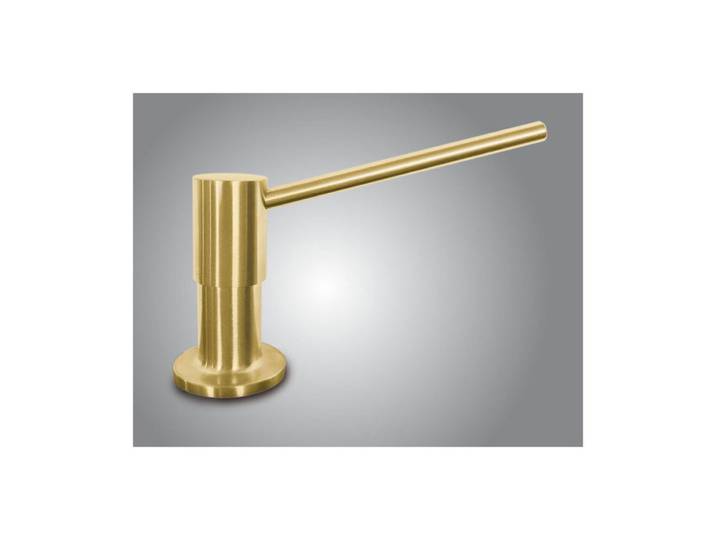 Systemceram Einbauspüle Spülmittelspender Trend neu Mattgold