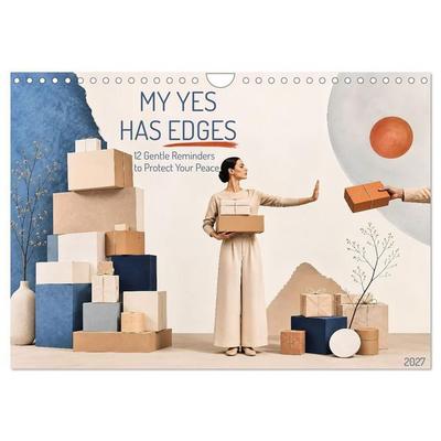 My Yes Has Edges (Wall Calendar 2027 DIN A4 landscape), CALVENDO 12 Month Wall Calendar