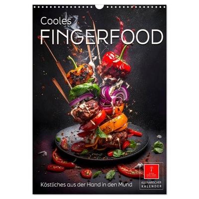 Cooles Fingerfood (Wandkalender 2027 DIN A3 hoch), CALVENDO Monatskalender