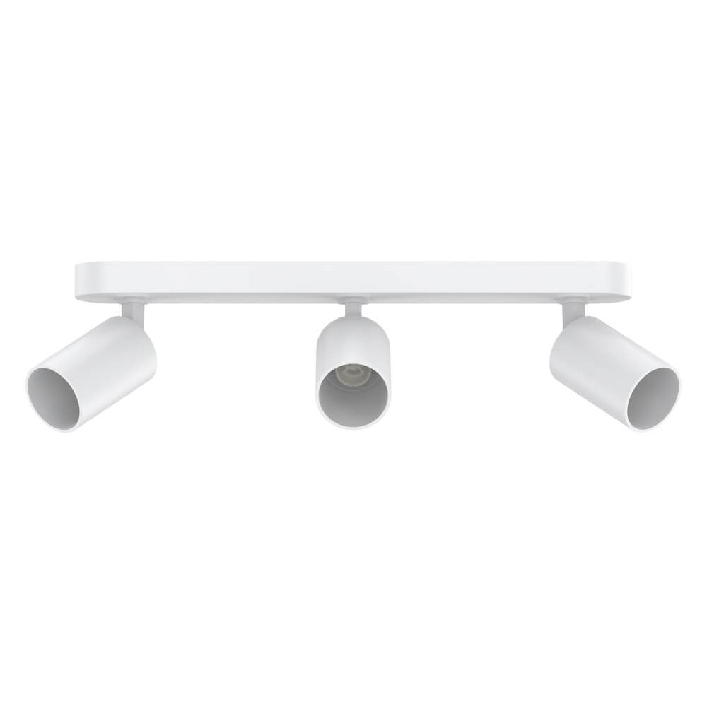 Lyora 3-lichts opbouwspot wit aluminium