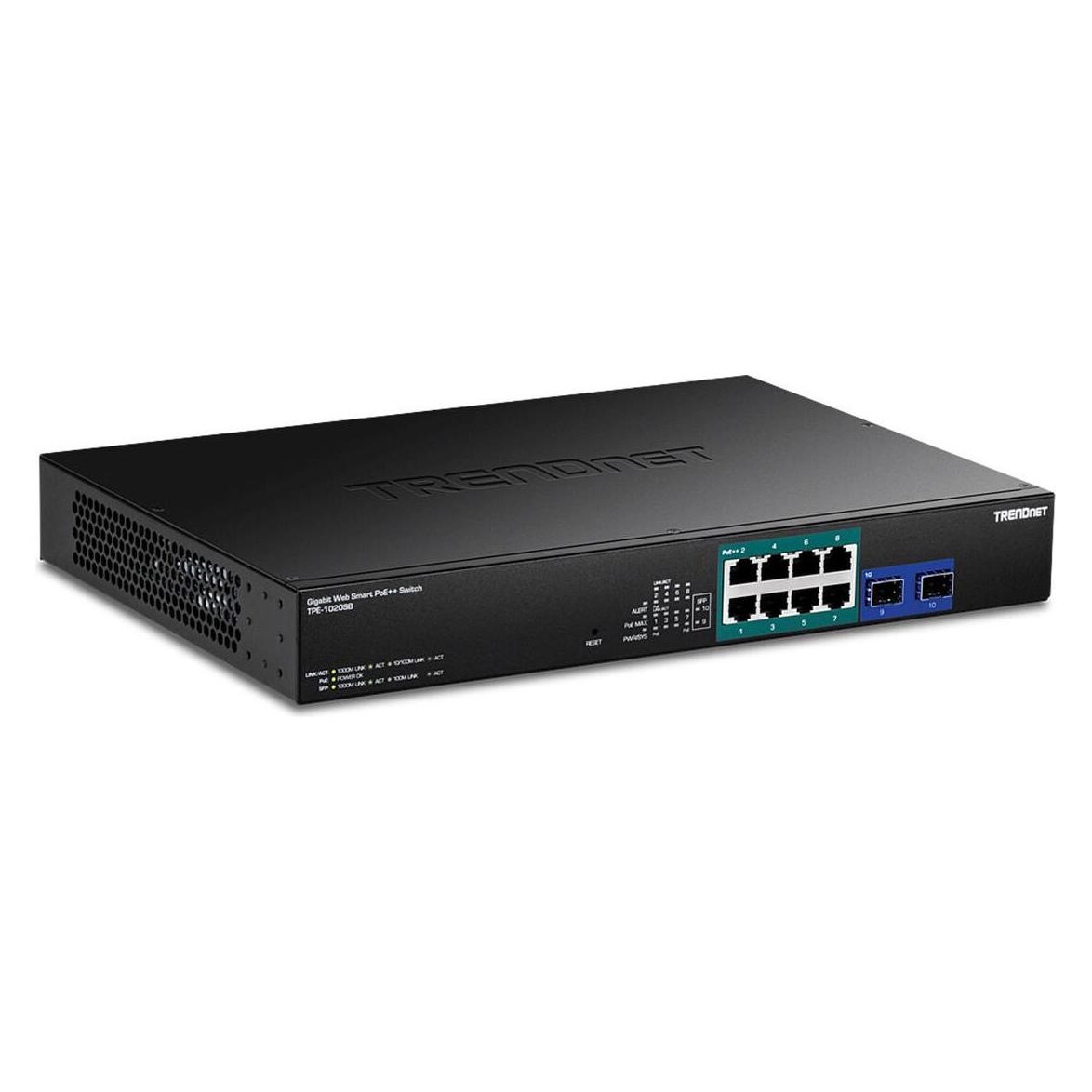 Trendnet 10-Port Gigabit Web Smart (10 Ports) (TPE-1020SB)