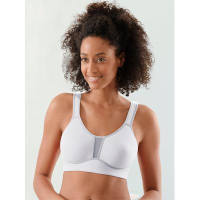 Sport-BH VIANIA, Damen, Gr. 80, Cup B, weiß, 47% Polyamid, 41% Polyester, 12% Elasthan, BHs Sport-BH Sportbekleidung
