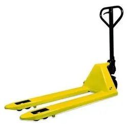 Handhubwagen Basic BR 2, 2 Lastrollen aus Nylon und Steuerrädern aus Polyurethan, Tragkraft 2000 kg