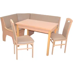möbel direkt online 4tlg. Eckbankgruppe 125x165 cm Schenkelmaß