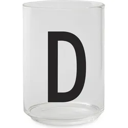 Aj Wasserglas Buchstabe D