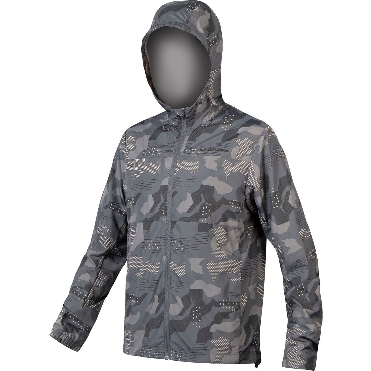 Endura Hummvee Windproof Shell Jacket grey camo (GC) M R-E9171-GC-M-grey-camo