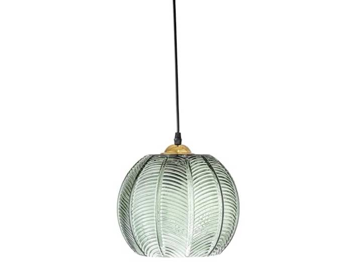 Bloomingville Lustre en verre vert