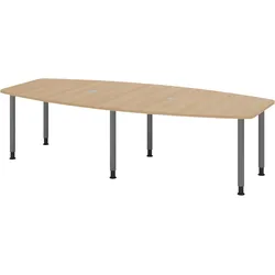 Bümö, Schreibtisch, Konferenztisch KT28 (280 x 130 x 74 cm)