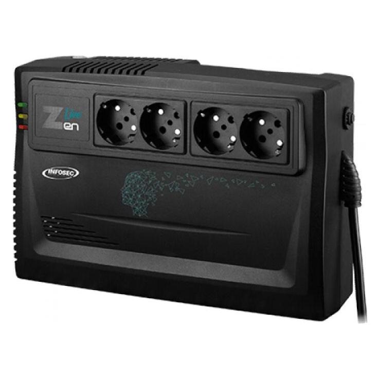 Infosec compatible ZEN LIVE 1000 (600 W, Line-Interaktiv USV) (66084)