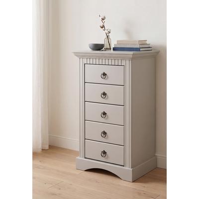 Kommode OTTO HOME "Rustic, Schubkastenkommode, mit 5 Schubladen", beige (kaschmir), B:48cm H:81cm T:38cm, FSC-zertifiziertes Massivholz, Sideboards, Kommode, Breite 48cm, aus massiver Kiefer, 5 Schubladen, FSC-zertifiziert