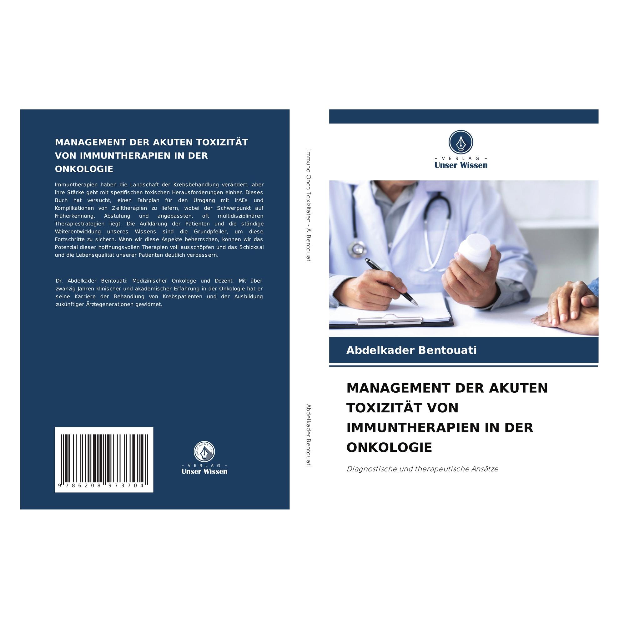 Umbreit Management Der Akuten Toxizität Von Immuntherapien In Der Onkologie (Deutsch, Softcover, Abdelkader Bentouati) (63597204)