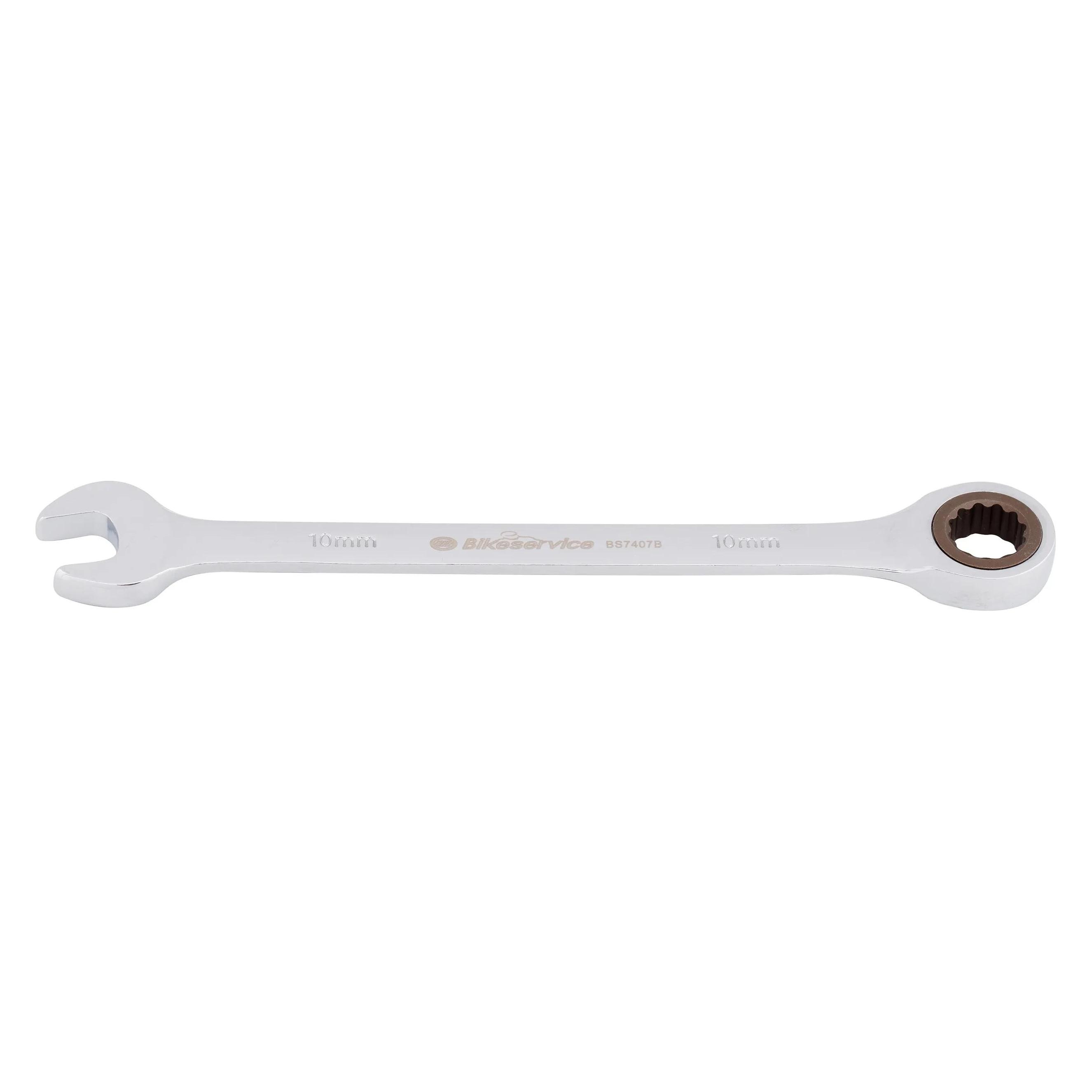 Bikeservice Ringrtschmaulschl Bst 10mm Gerade Lang (10 mm) (BS7407B)
