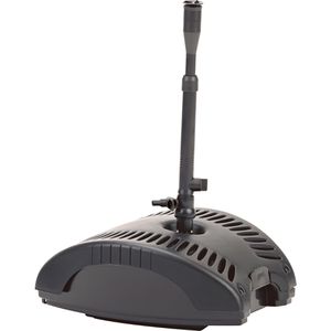 Pontec Teichpumpe PonDuett 3000, 230 V Springbrunnenpumpe, 1.500 l/h, 25 W, 10 m Kabel, Förderhöhe 1,9 m, mit Filter
