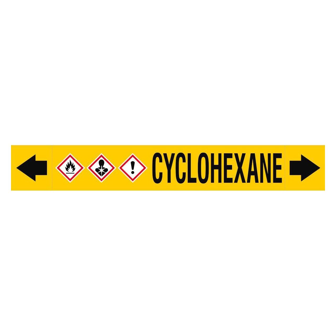 Brady ASME - Rohrmarkierer - Cyclohexane (ASMEPM-100X690MM-CYCLOHEXANE)