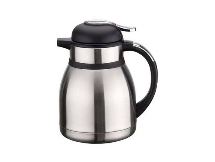 Isolierkanne CS KOCH-SYSTEME Passau , silber (silberfarben), 1,2 l, Edelstahl, Kannen, Isolierkanne
