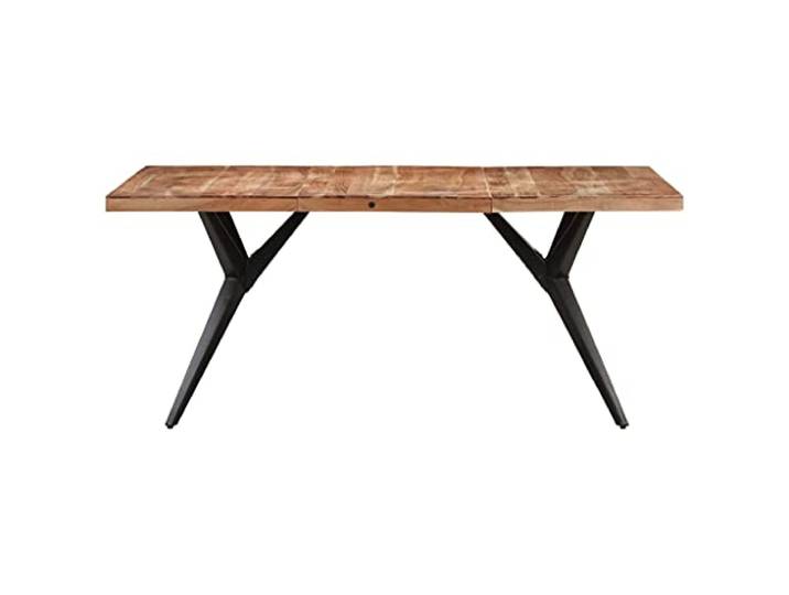 HKLGBVCR Esstisch, 160 x 80 x 76 cm, Akazienholz, massiv