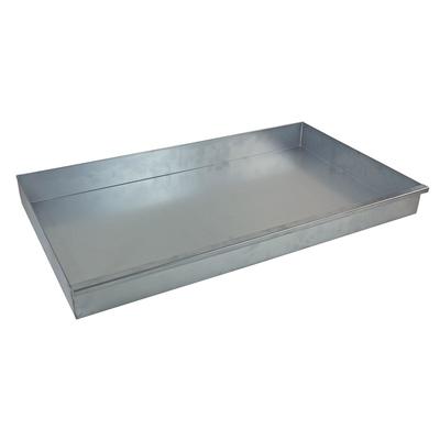 PROREGAL Große Wanne für Gefahrstoffschrank 33 Liter | HxBxT 8x85x49cm | Verzinkt