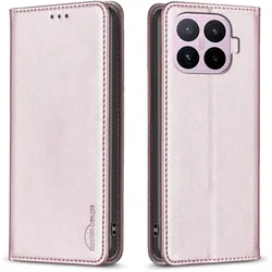 Binfen Color Xiaomi 17T - BINFEN Flip Case Hülle (Xiaomi 17T), Smartphone Hülle, Rosa