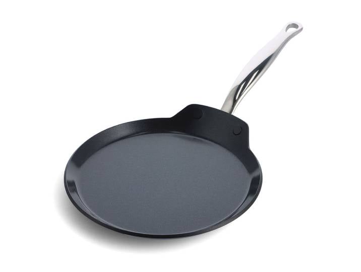 Poêle à crêpes 24 cm aluminium forgé revêtement céramique - noir