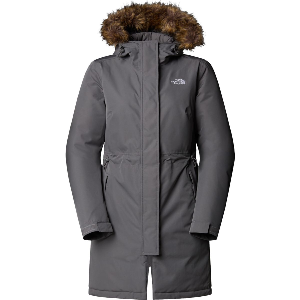 The North Face Womens Zaneck Parka smoked pearl (0UZ) XL NF0A8DZN0UZ-XL