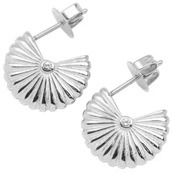 PAUL HEWITT - OHRSTECKER - SCALLOP - silber