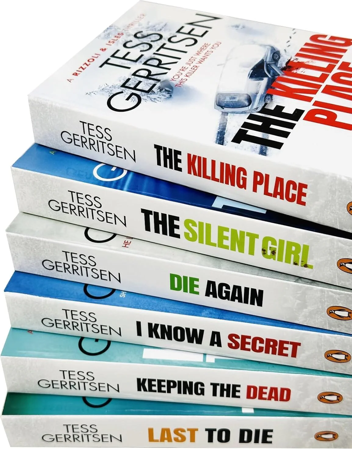 Bantam Press Tess Gerritsen Rizzoli & Isles Series 7-12 Collection 6 Books Set   Crime Thriller & Detective Novels (Keeping the Dead, The Killing Place, The Silent