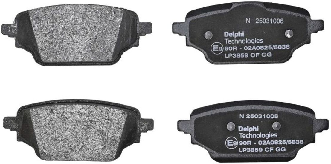 Bremsbelagsatz DELPHI LP3859