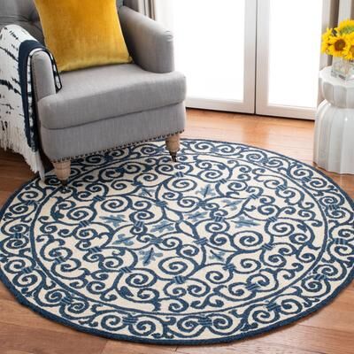 Safavieh Hand-hooked Chelsea Cherrelle Country Oriental Wool Rug