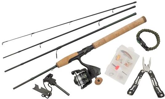 Abu Garcia Diplomat Wilderness Survival 4pc Combo 22,5 gram