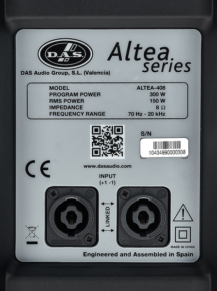 DAS Audio Altea-408 nero