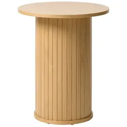 Beistelltisch Nola Holz Beige Natur 50 cm