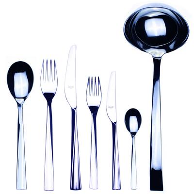 Mepra Elica Flatware Set - 39 Pieces - Stainless Steel