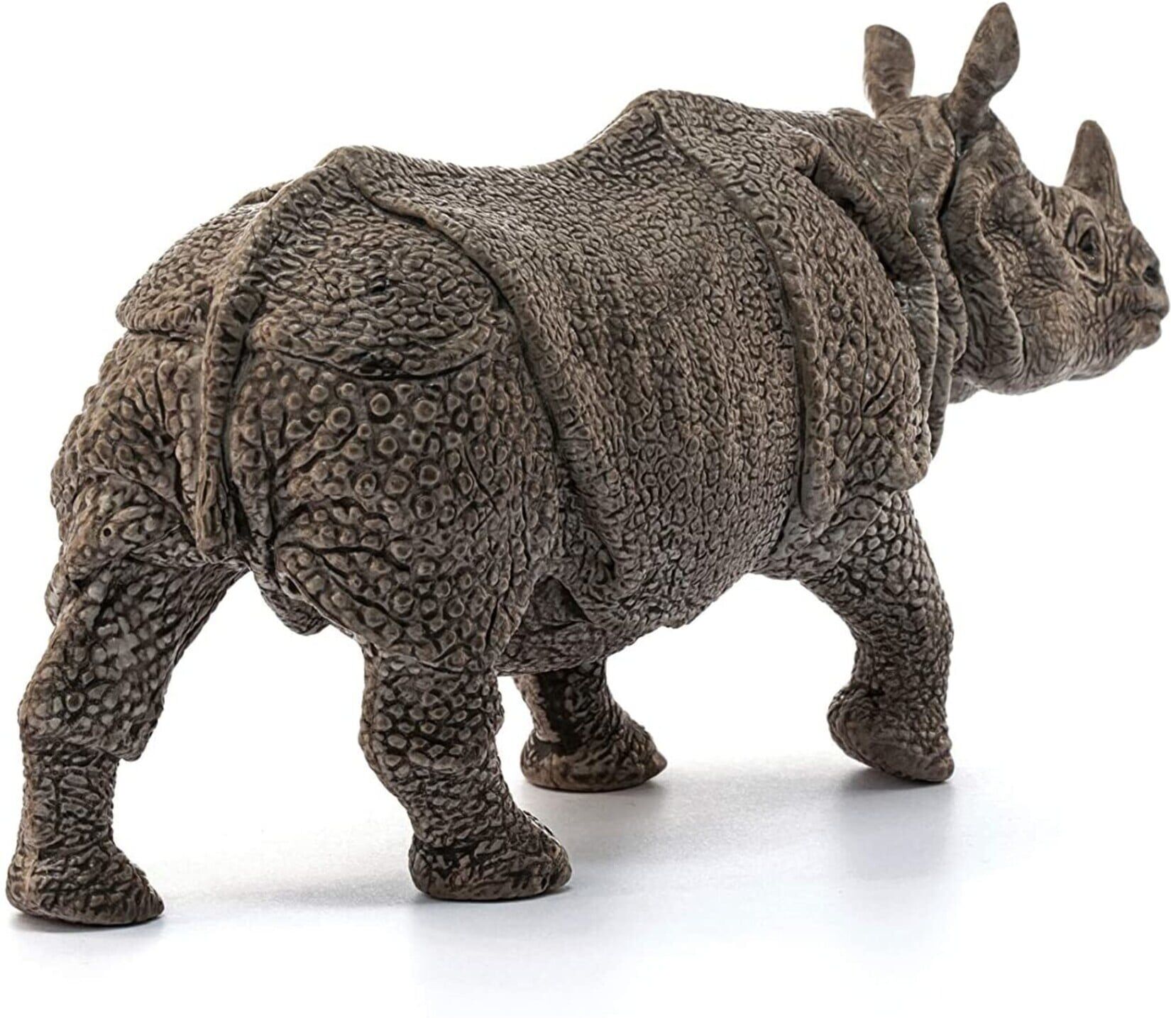Schleich GmbH Schleich Wild Life Indian Rhinoceros Animal Figure, 13.9 cm wide, 4.4 cm long and 6.7 cm high, for Children
