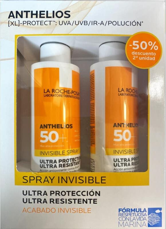LA ROCHE POSAY La Roche-Posay Anthelios Invisible Spray SPF50+ 2x200ml