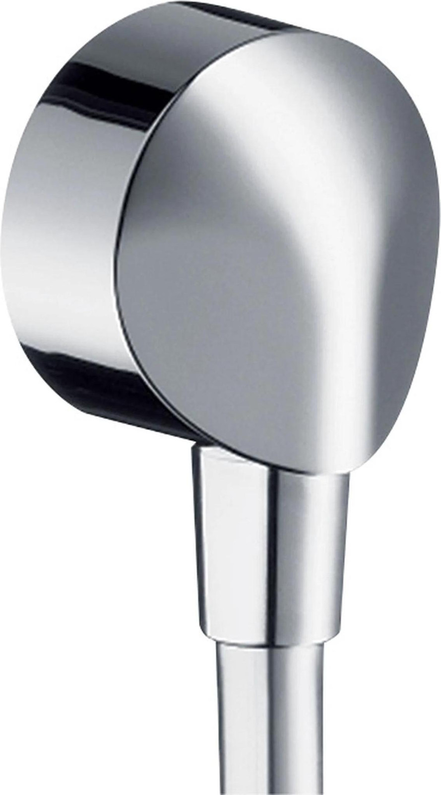 Hansgrohe Fixfit E-wandfittingboog met terugstroombeveiliging, DN 15 (1/2"), chroom