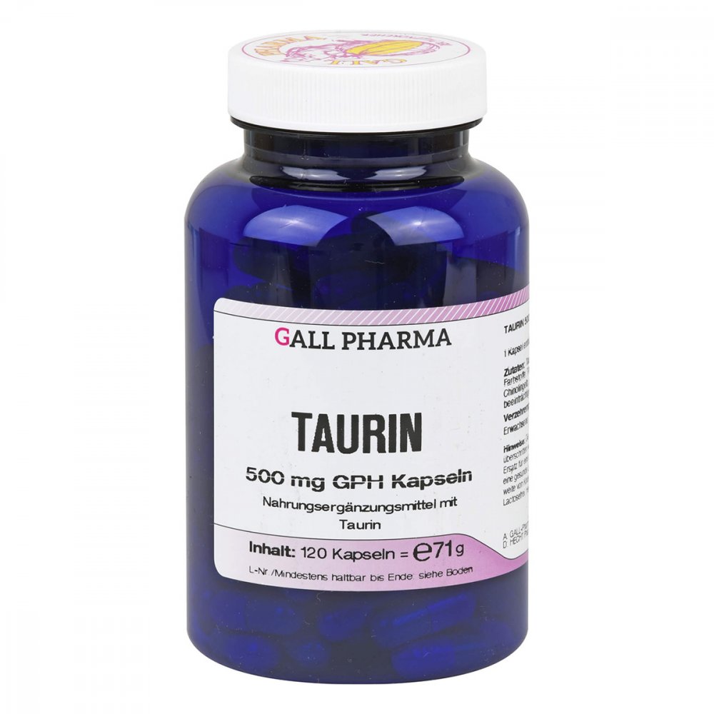 Hecht-Pharma GmbH Taurin 500 mg Gph Kapseln 09918691