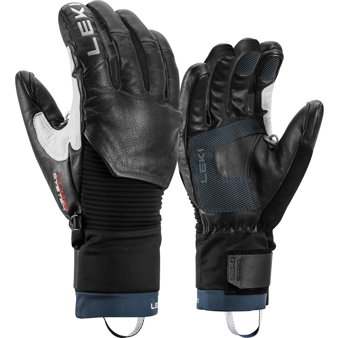 Leki Herren Handschuh HEVON PRO 3D black - 11,0