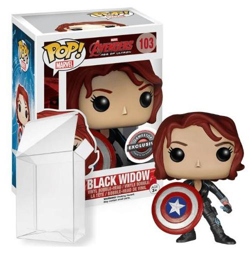Funko Pop! Marvel Avengers Black Widow met schild #103