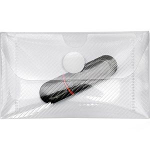Veloflex USB-Stick-Hüllen 2229010, aus PP, selbstklebend, 100 x 60 mm, für 1 USB-Stick, 10 Stück
