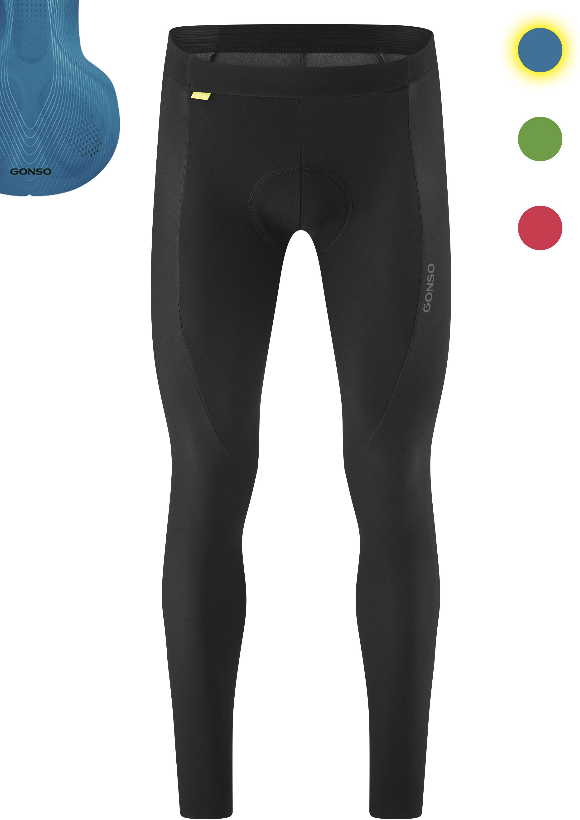 Fahrradhose GONSO "Sitivo Tight M", Damen, Gr. 6XL, Normalgrössen, blau, 57% Polyamid, 28% Polyester, 15% Elasthan, Hosen Fahrradhose, Herren Radhose, Radlerhose mit speziellem Sitzpolster, Tight Fit blau 6XL, Normalgrössen