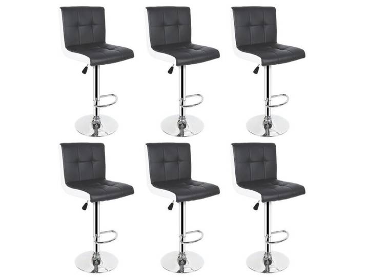 SUPFINE Chaise tabouret de bar lot de 6 avec des coussinets à pied en bas la non-glissade peut également protéger les coussinets