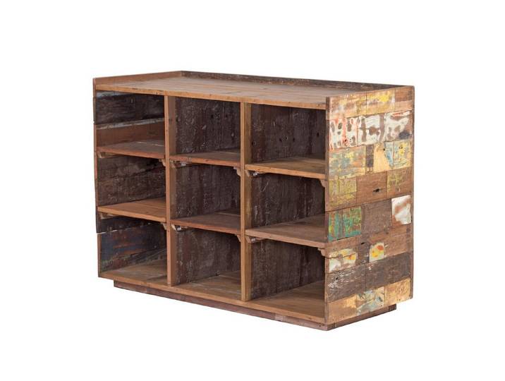 DESIGN DELIGHTS Barschrank VERKAUFSTRESEN LOCO , 138x91x60 (BxHxT), bunte Ladentheke