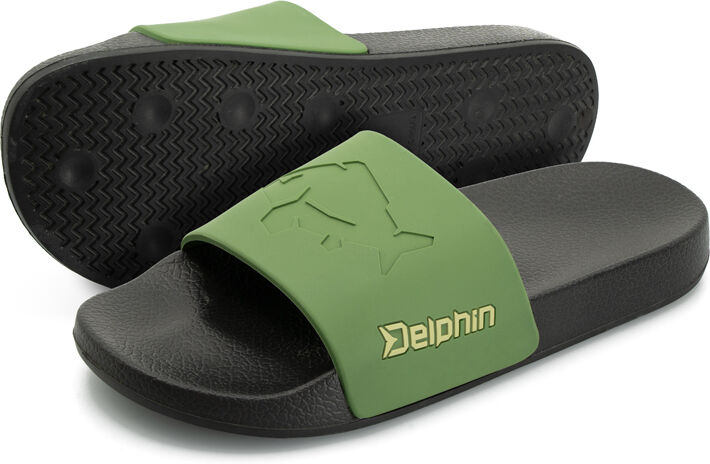 Delphin Sandale claquette OutLINE CARP 37 Gray, Beige, Green, Silver 37