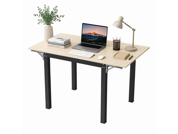 MIPAN. Table De Salle À Manger Extensible - Table Pliante - Pour 2 À 4 Personnes - Table Pliante - 119 X 78 X 75 CM - Bois Naturel