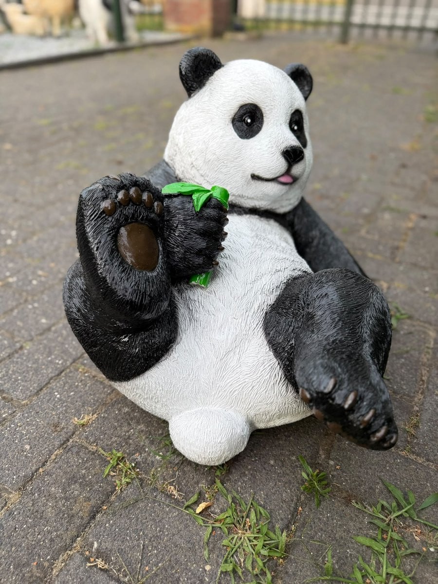 Goodyz Jungle Dieren Knuffel Panda Liggend - 70 cm