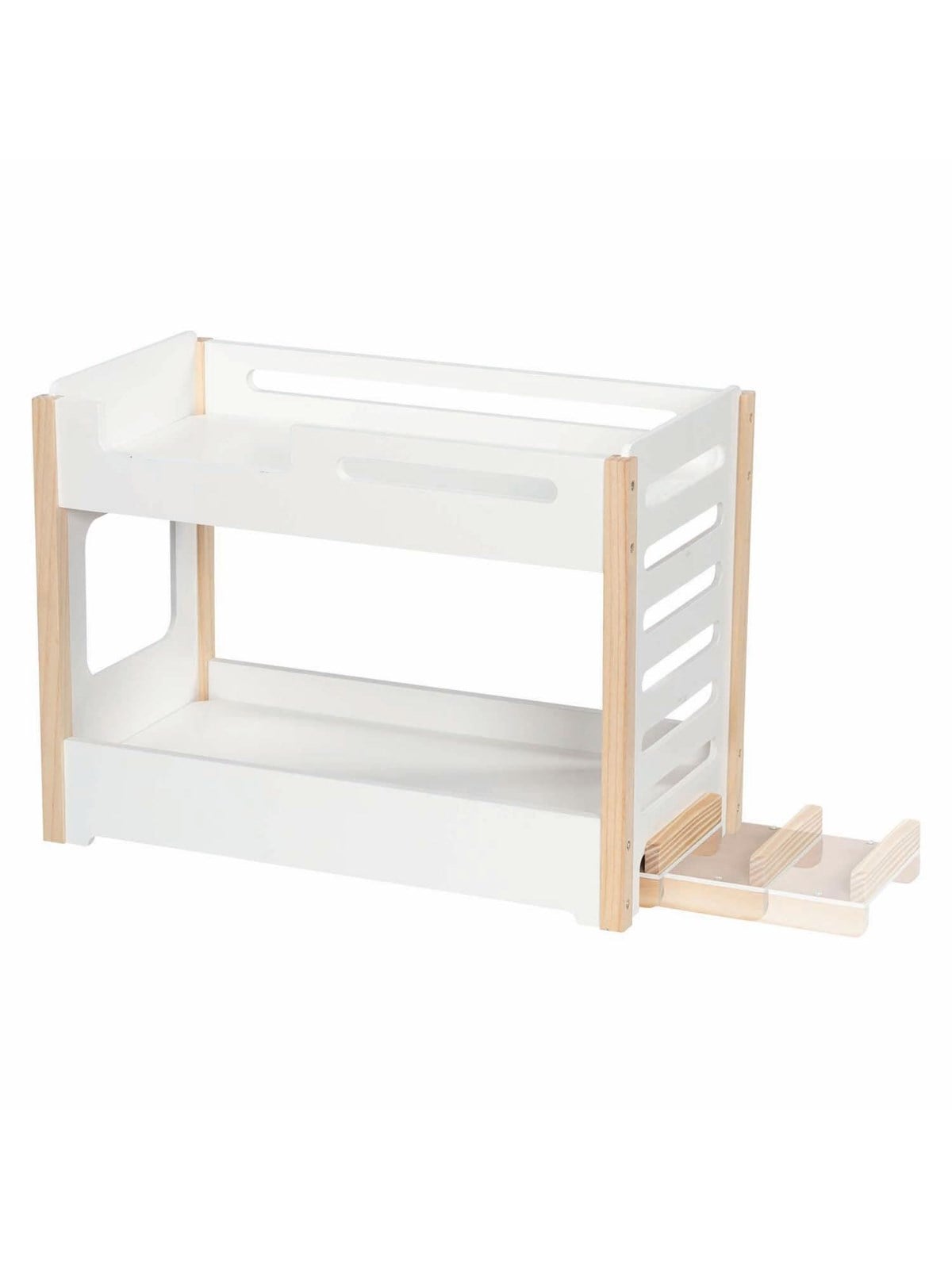 Goki Wooden Doll Bunk Bed with Slide