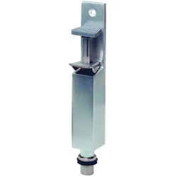 Türfeststeller KWS 1037 mit Tretbolzen, Bodenbuchse und 30 mm Hub