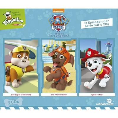 PAW Patrol Hörspielbox 4 (Super-Fellfreund / Pfotenfinder / in Not) - , CD, 4061229087278